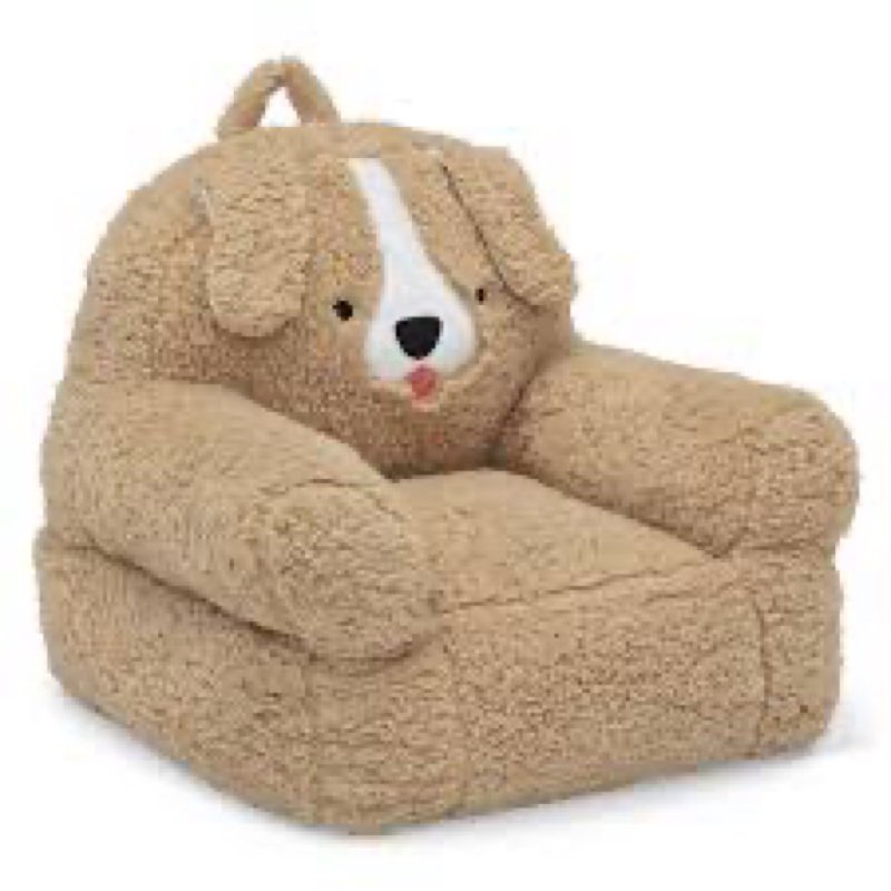 delta children cozee buddy chair, dog