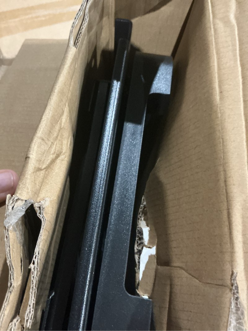 Condition photo showing Good Condition for amazon basics low profile tv wall mount with horizontal post installation leveling for 32 to 86 inch tvs, black fixed