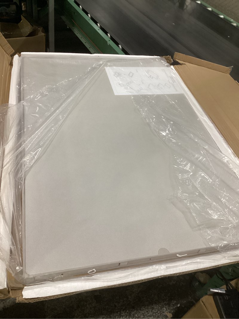 Condition photo showing Good Condition for becko us 1500-pc tilting puzzle board with 6 colored drawers & cover, flannelette puzzle table with embedded stand, 3 tilt options, puzzles boards with storage & easel, for 1500 pieces puzzles (gray)