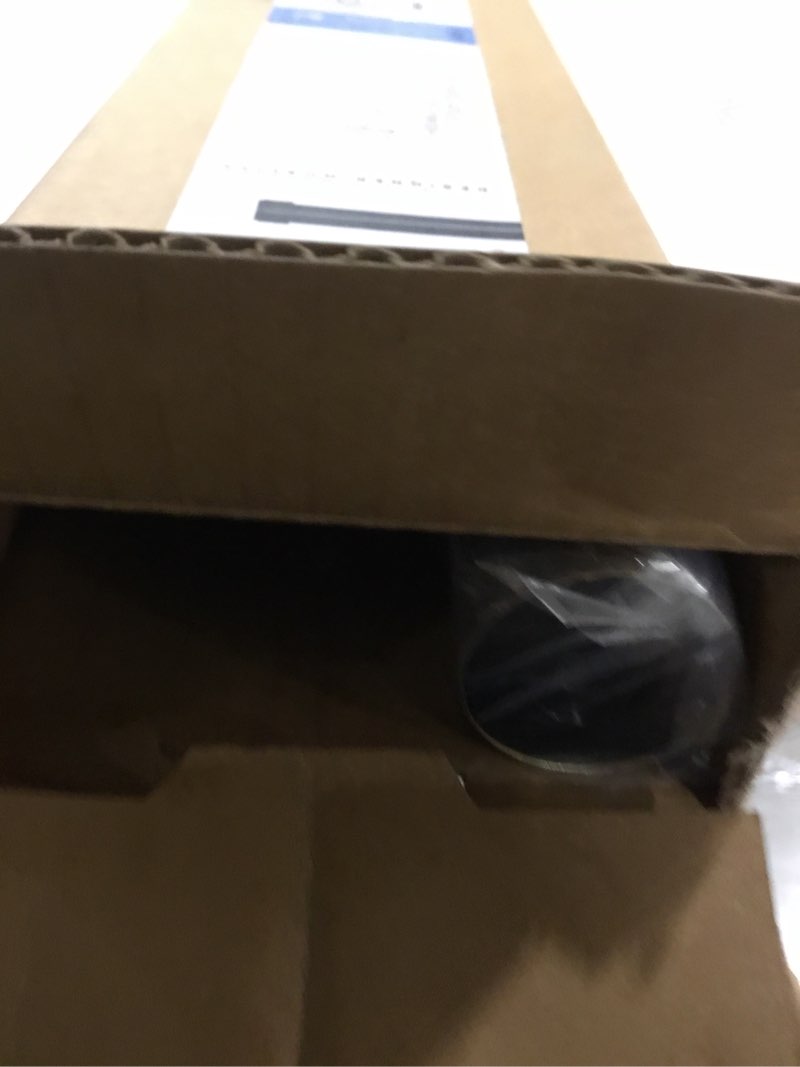 Condition photo showing Good Condition for BlastHome® Non-Adjustable Luxury Curtain Rods for Windows, 1 ¼” Rod Set, 3 1/2 foot Fixed Length, Brushed Gold Single Rod Brushed Gold 3 1/2 foot