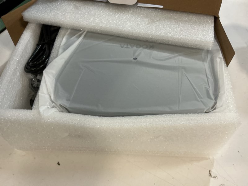 Condition photo showing New/Like New for [short throw/built in apps] projector 4k with wifi and bluetooth, 2000ansi tof auto focus keystone smart projector for dolby audio home theater movie, kogata outdoor projector portable ceiling gray grey