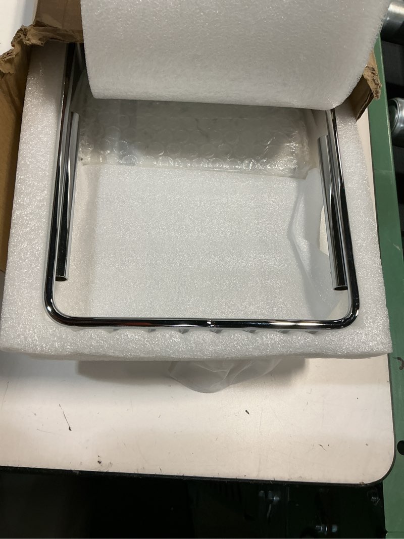 Condition photo showing Good Condition for BVL Bathtub Tray Stainless Steel with Marble Base Chrome Bathtub Tray with White Marble Base Adjustable & Rustproof Bath Caddy for Spa, Relaxation, Bath Bombs