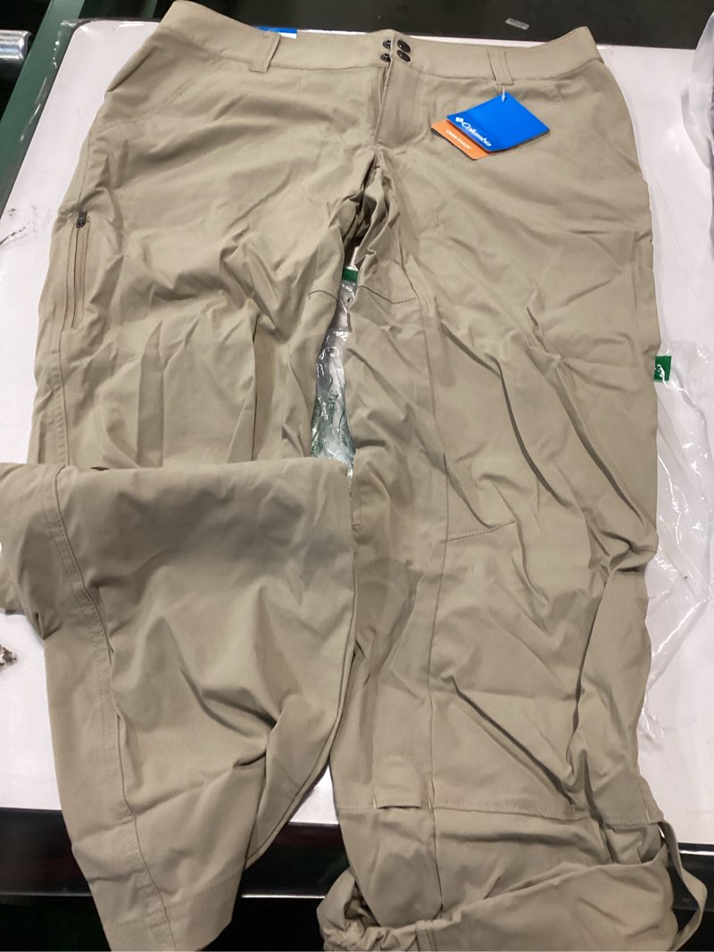 Columbia Women's Saturday Trail Stretch Pant, British Tan, 10 Tall