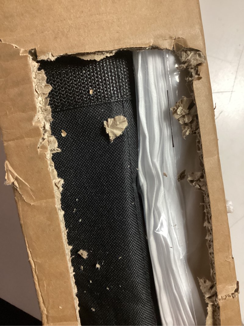 Condition photo showing As Is for SLOW DOLPHIN Photo Background Support System with Backdrop Stand Kit, 100% Pure Muslin 6.5 Ft x 10 Ft (White/Black) Backdrop,Clamp, Carry Bag for Photography Video Studio