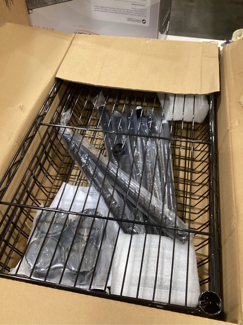 3 tier wire shelving