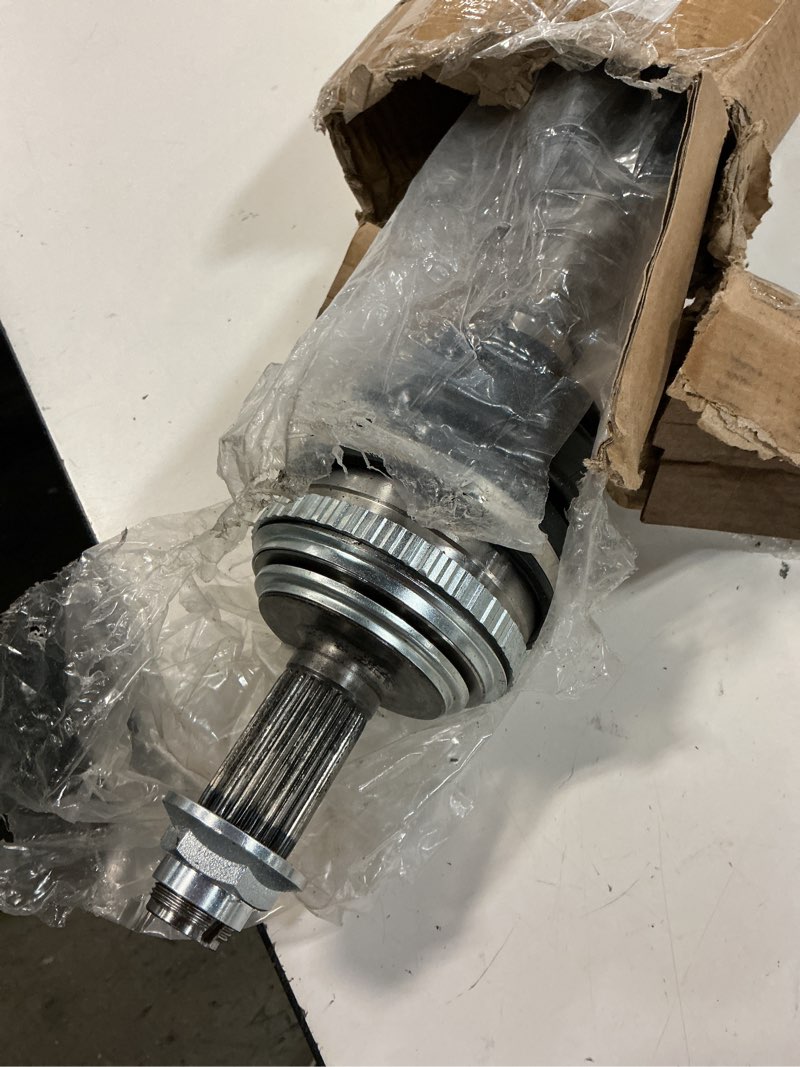Condition photo showing As Is for scitoo front cv axle shaft assembly fit for honda for accord 2.4l 2015-2017,for cr-v 2.4l 2007-2014 front left driver side ncv36101 ncv36574 664256 66-4256 mt 1pcs