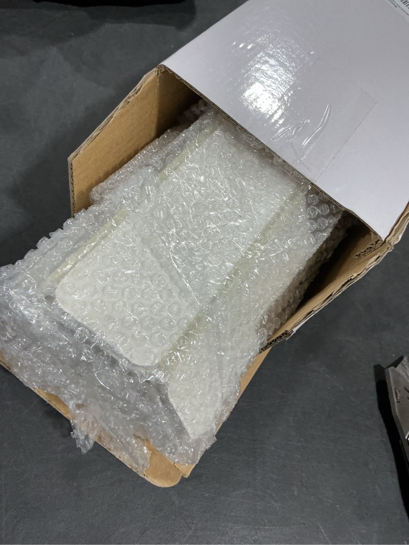 Condition photo showing Good Condition for Large Stone Dish Drying Mats for Kitchen Counter, 28"(L)×16"(W), Fast Drying Collapsible Dish Drying Mat, Eco-Friendly Absorbent Diatomaceous Earth Mats for Dishes Bottles Cups, Match Any Countertop Classic 28" x 16"