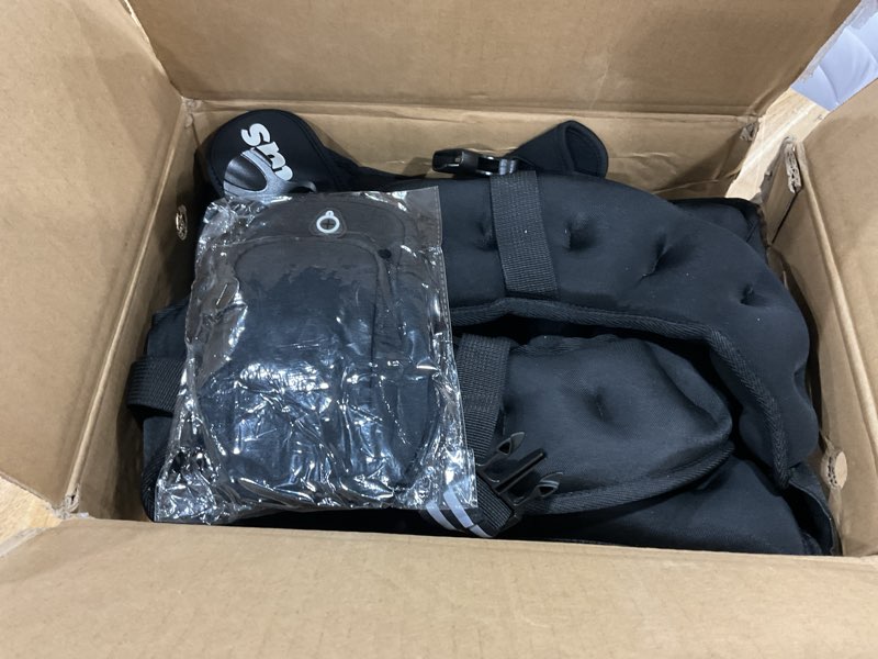 Condition photo showing Good Condition for zelus weighted vest, 6lb/8lb/12lb/16lb/20lb/25lb/30lb weight vest with reflective stripe for workout, strength training, running, fitness, muscle building, weight loss, weightlifting