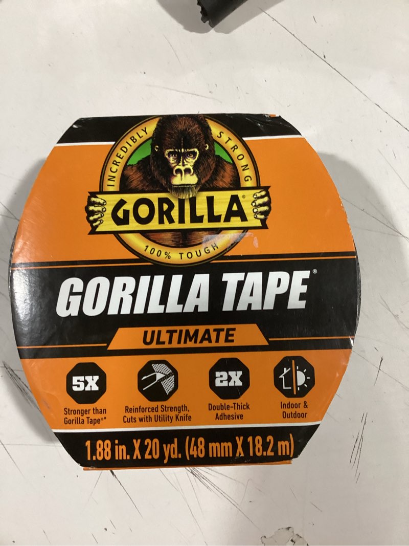 Condition photo showing Good Condition for ultimate gorilla tape - 1.88" x 20 yds - black
