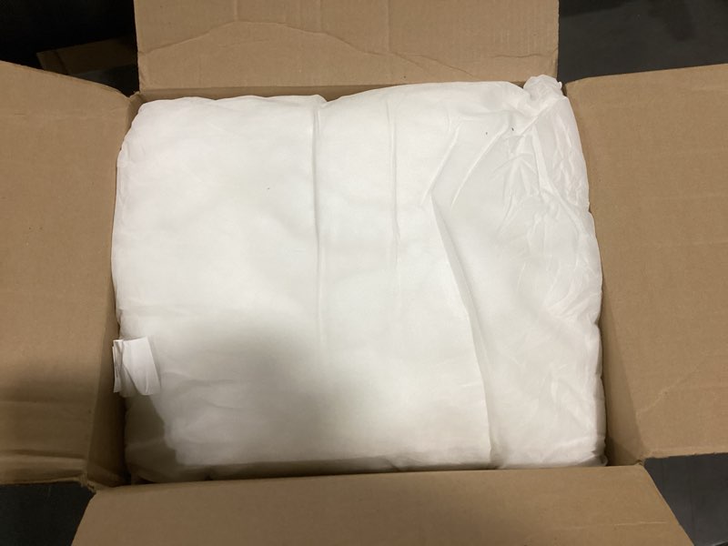 Condition photo showing Good Condition for lane linen 18 x 18 throw pillow insert - pack of 2 white, down alternative pillow inserts for decorative pillow covers, throw pillows for bed, couch pillows for living room 18" x 18" 01: white