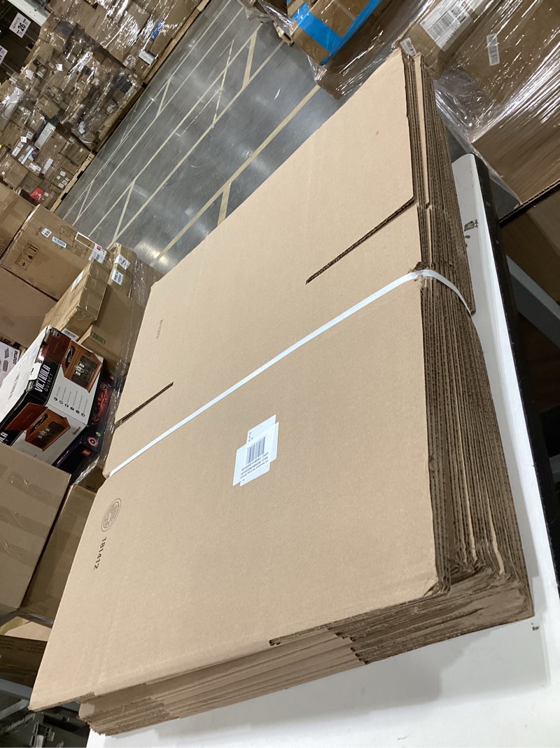 Condition photo showing New/Like New for Uboxes Medium Moving Boxes 18" x 14" x 12" Bundle of 20. BEST CHOICE. Moving Made Simple With Our Boxes. Fast and Quick. Mailing, Shipping, Transporting, and Moving Boxes. Bundle Includes Twenty Boxes