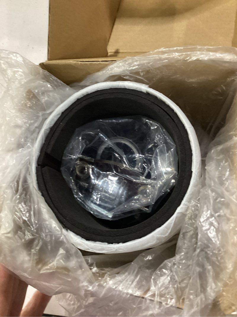 Condition photo showing New/Like New for 200 chrome handlebar mount motorcycle metal cup holder rotate 360 degrees