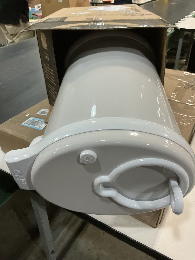 Condition photo showing Good Condition for ubbi stainless steel diaper pail, odor locking, no special bag required, award-winning, registry must-have, gray