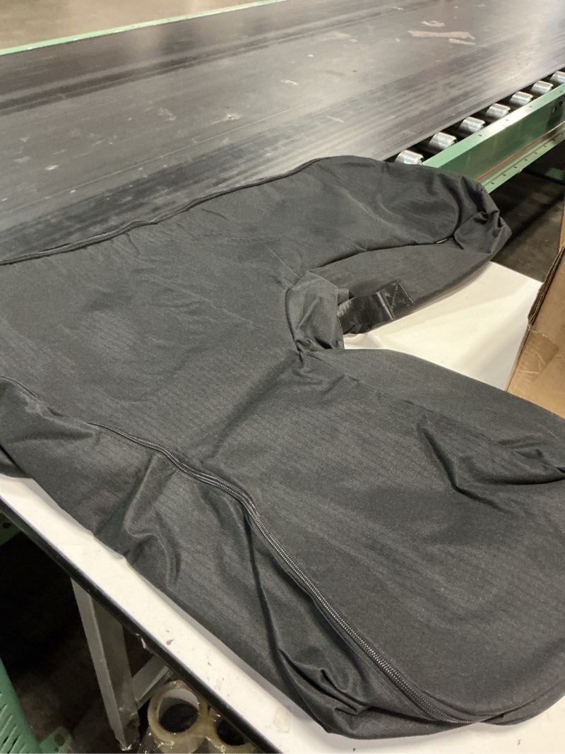 Condition photo showing As Is for byacre overland walker travel bag
