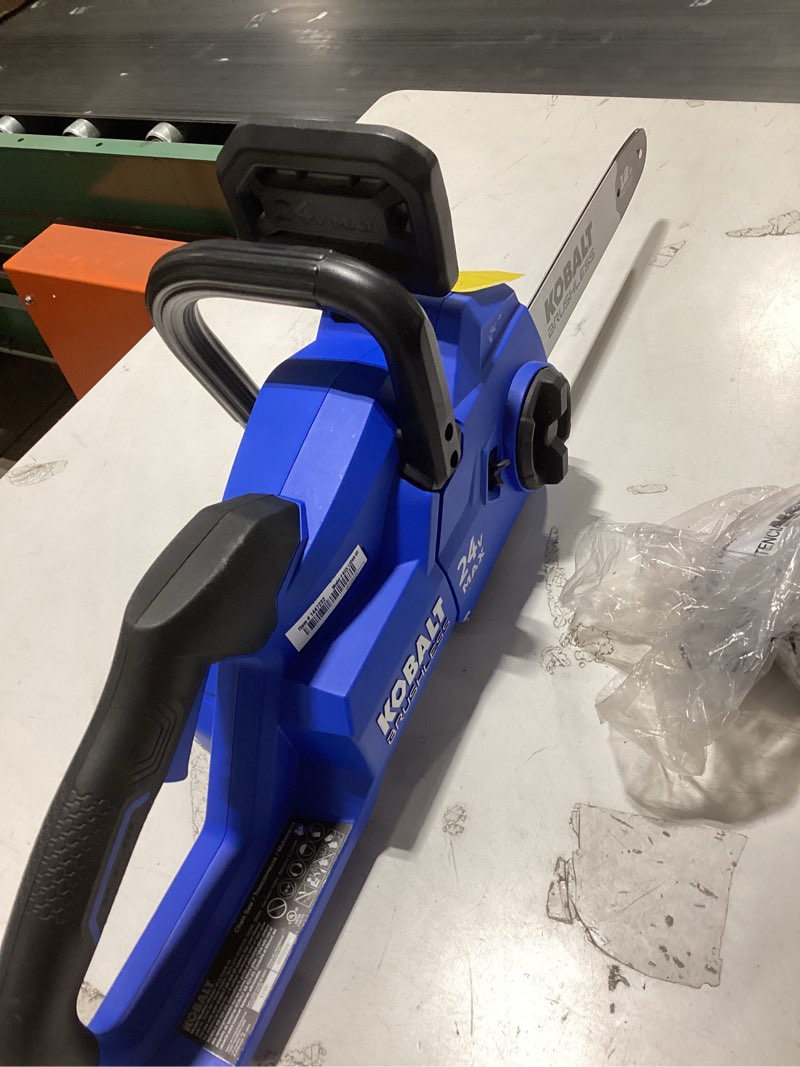Condition photo showing Good Condition for kobalt 24-volt 12-in battery 4 ah chainsaw battery included charger included