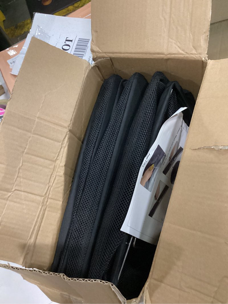 Condition photo showing New/Like New for brand unknown fabric mesh cooler storage container black 