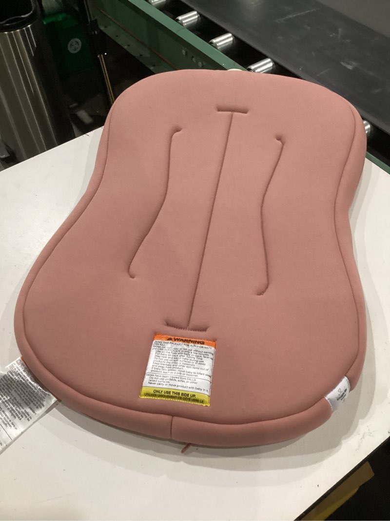 Condition photo showing Good Condition for snuggle me baby lounger muslin cover, 100% organic cotton newborn lounger cover, soft and breathable baby nest slipcover for boys girls - gumdrop