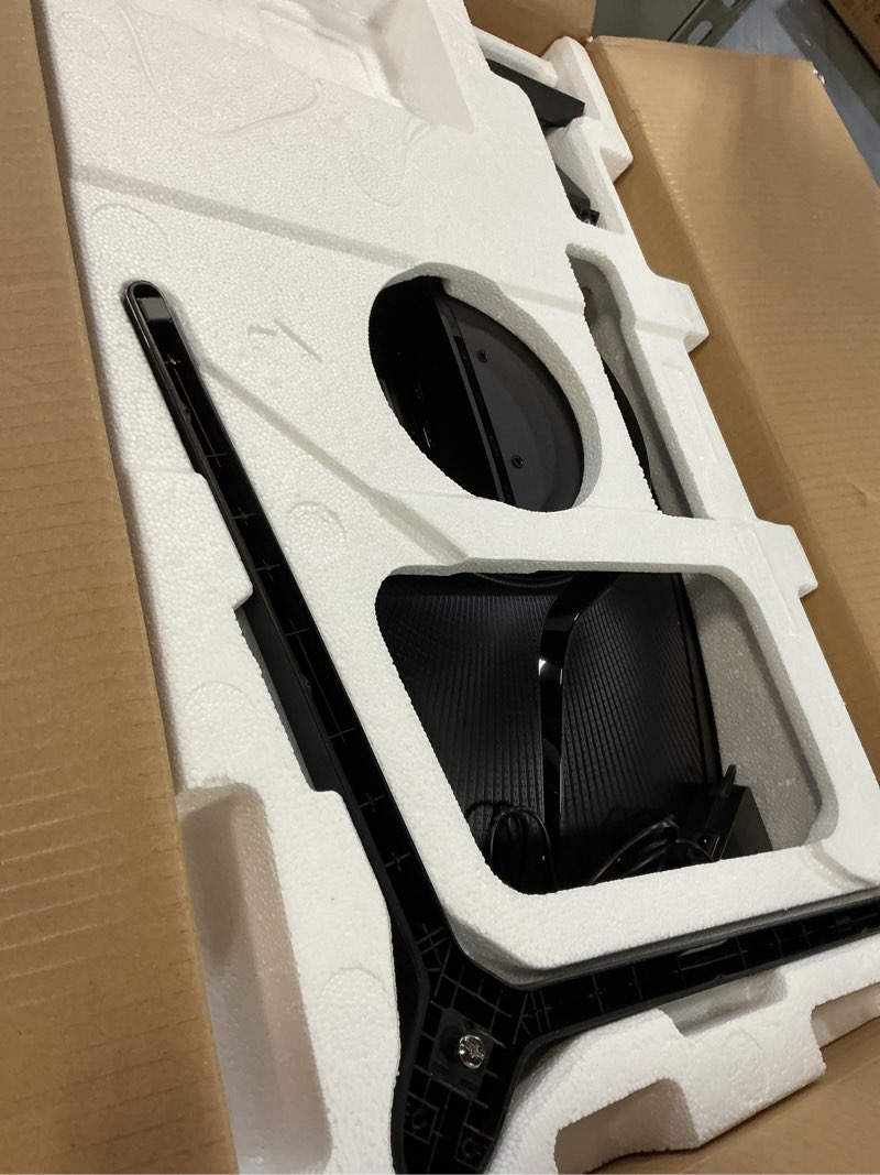 Condition photo showing Good Condition for SAMSUNG 32" Odyssey G55C Series QHD 1000R Curved Gaming Monitor, 1ms(MPRT), HDR10, 165Hz, AMD Radeon FreeSync, Eye Care, Glare Free, Sharp Resolution LS32CG550ENXZA 32-inch