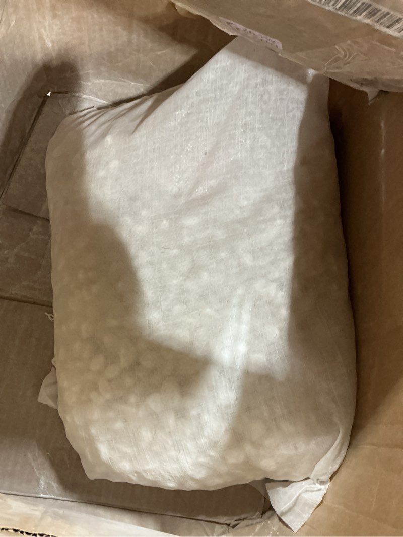 Condition photo showing Good Condition for mulctun 45lb natural white rocks, 1/4"-3/4" garden river rock,decorative pebbles aquarium gravel for indoor plants garden landscaping terrarium fish tank and outdoor decoration white 45 lb