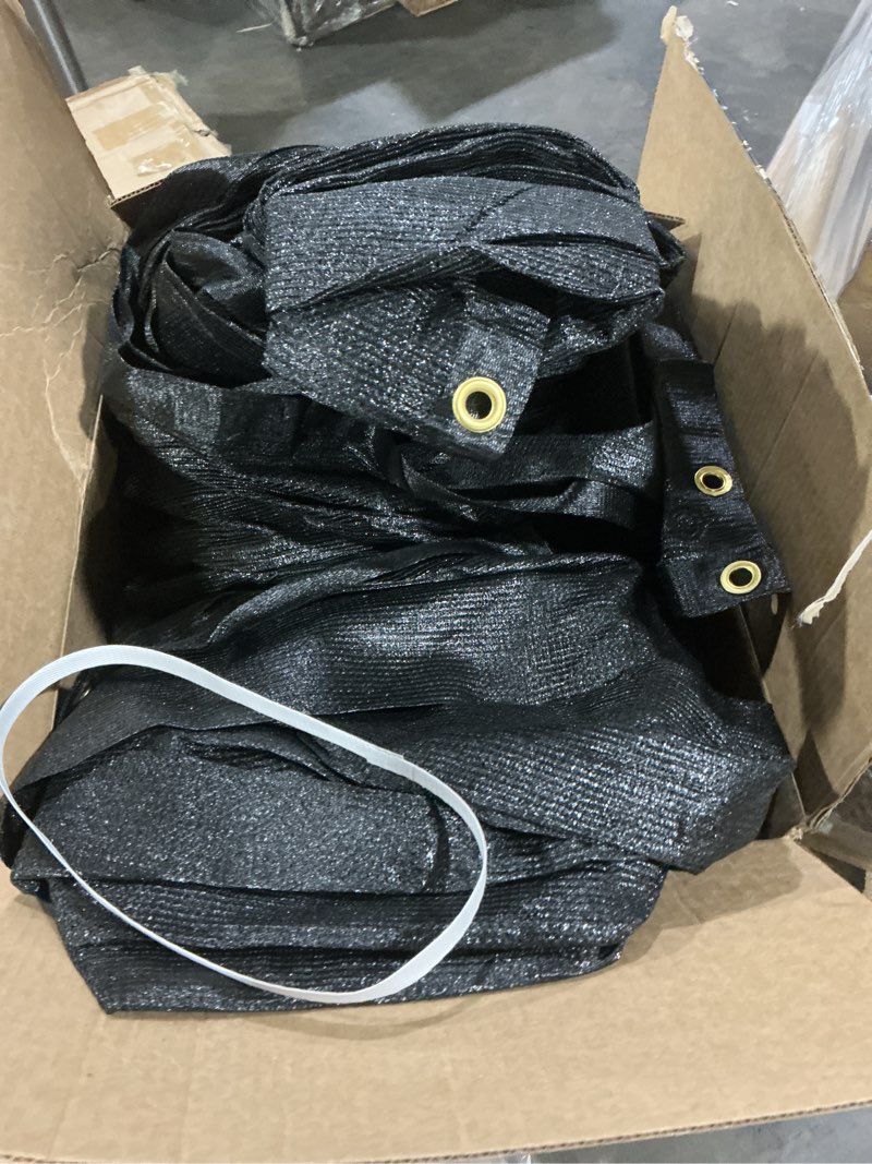 Condition photo showing Good Condition for AofeiGa 180GSM 4ft x 50ft Fence Privacy Screen Heavy Duty Fence Cover Garden Wall Backyard Black 4'x50' Black