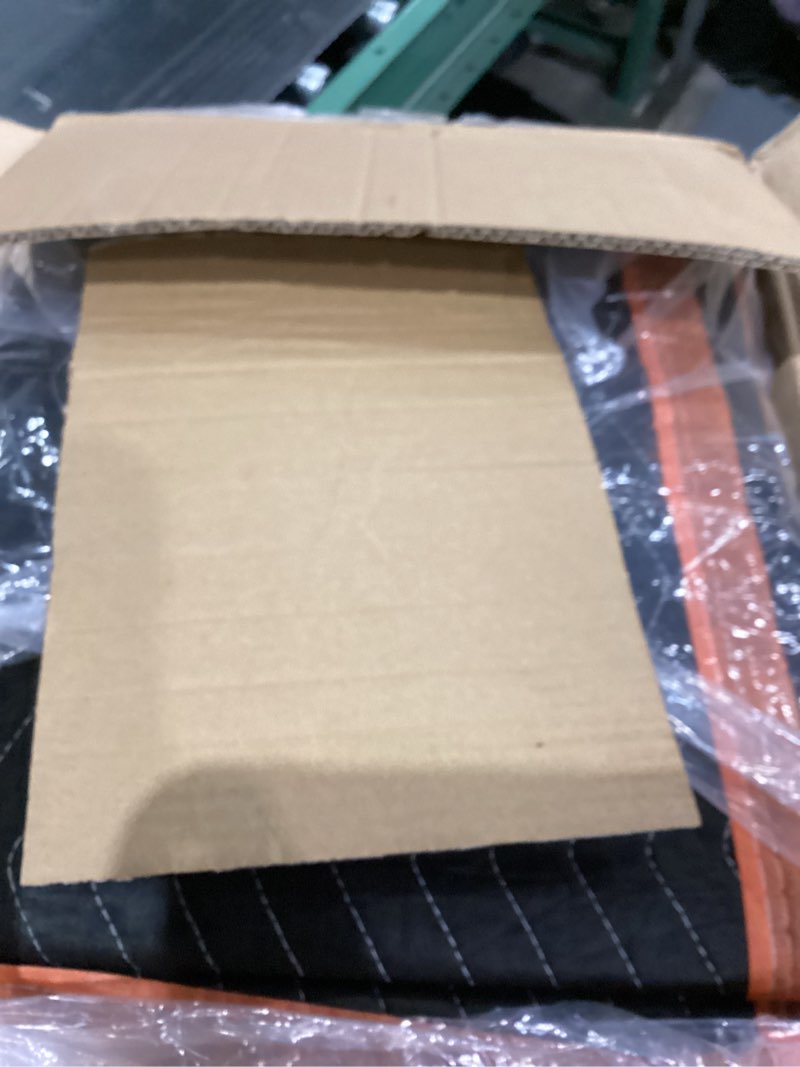 Condition photo showing As Is for Amazon Basics Moving Blankets, 72" x 40", Pack of 6, Black 72-Inch by 40-Inch