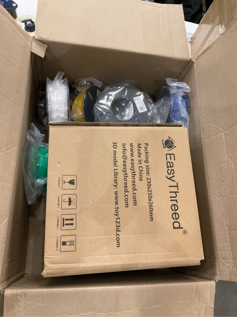 Condition photo showing Good Condition for mini 3d printer for beginners with 8 colors pla filament, portable fdm printer kit, easy to use, compact desktop 3d printing machine with usb/tf card, 0.4mm nozzle, g-code compatible