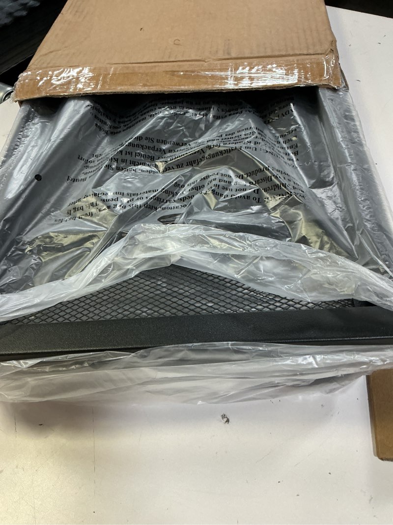 Condition photo showing Good Condition for sntd shoe rack - expandable shoe organizer for closet, adjustable metal shoe shelf storage, stackable long shoe stand holder for garage, entryway, door entrance (black, 2-tier) black 2-tier