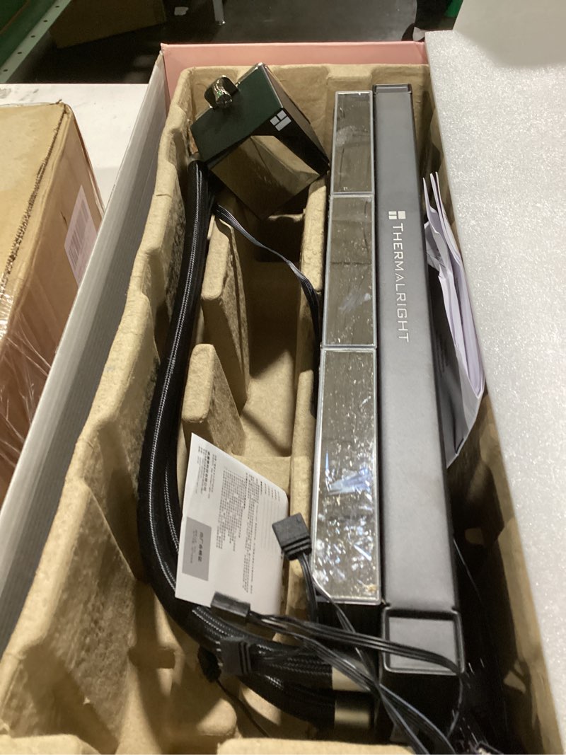 Condition photo showing Good Condition for Thermalright Frozen Infinity 360 Black Liquid CPU Cooler,Triple PWM Fans with 2000RPM,Desktop CPU Aio Cooler,for AM4/AM5&Intel LGA1150/1151/1200/2011/1700/1851,Infinity Mirror PC CPU Water Cooler