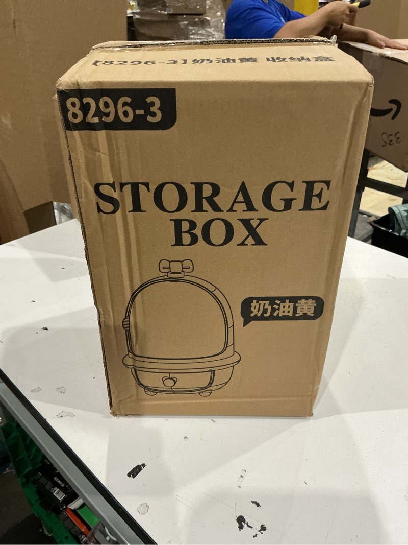 Condition photo showing New/Like New for 360° rotating cosmetic storage box,cute fashion makeup organizer with drawer,dustproof skincare display case for vanity countertop bathroom,ideal gift for women?cream?
