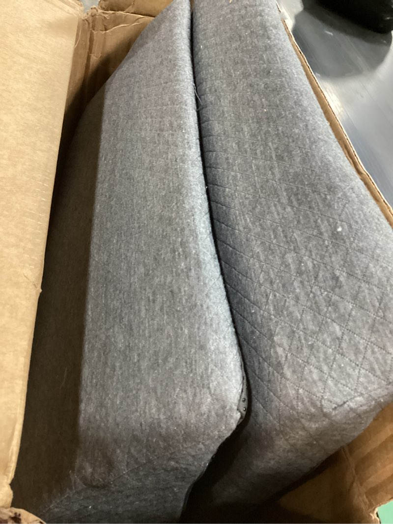 Condition photo showing As Is for Elevation Pillows for Leg After Surgery, Memory Foam Adjustable Wedge Pillow for Injury or Rest, Ankle Pillow for Sleeping Blood Circulation Grey/Double Leg Grey Double Leg