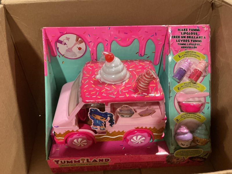 Condition photo showing Good Condition for Yummiland Lipgloss Truck with DIY Yummiland Lip Gloss Kit, Ages 4+