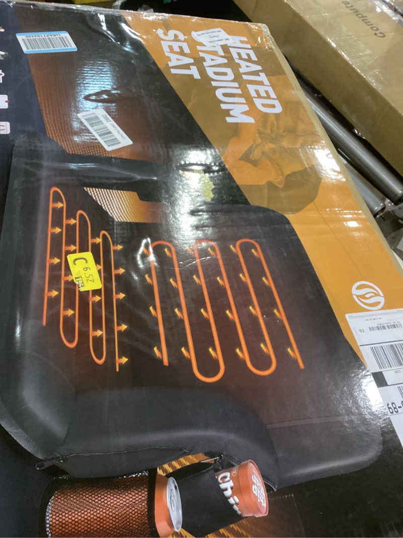heated stadium seat