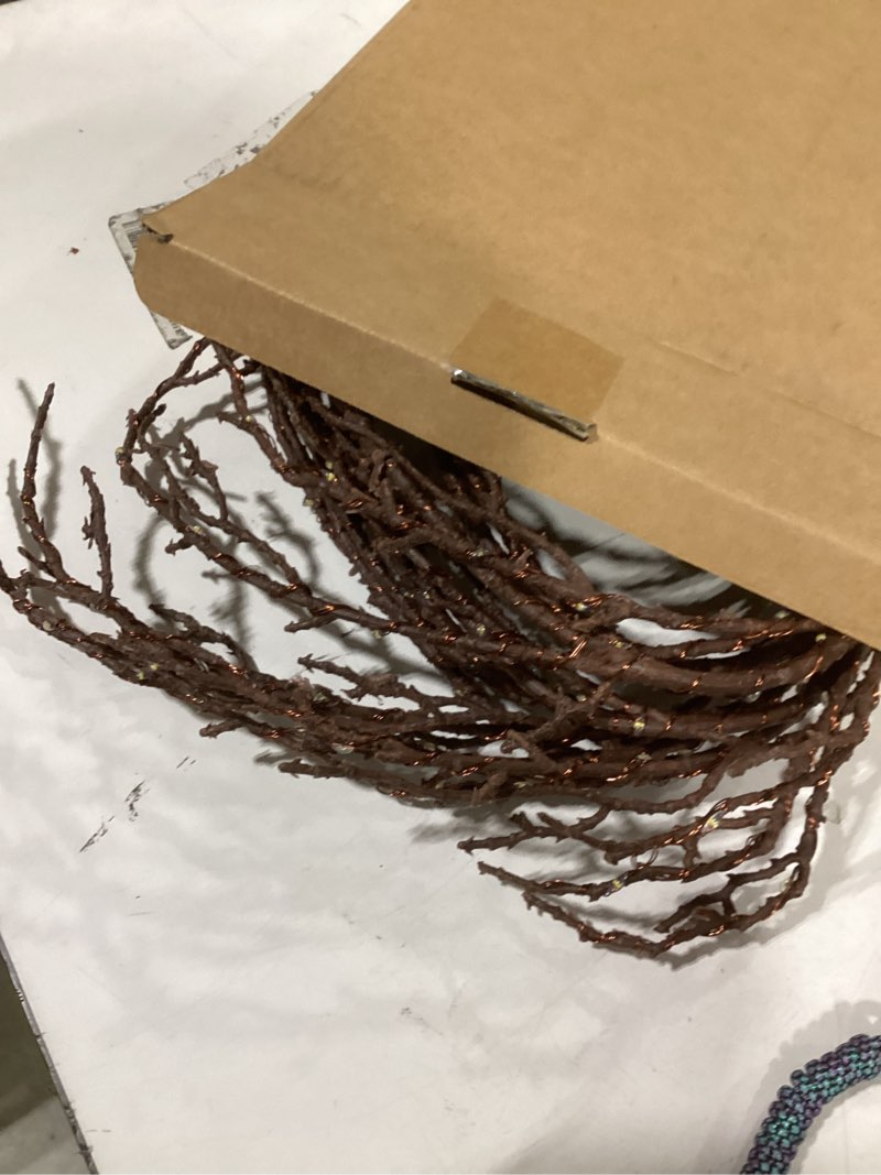 Condition photo showing Good Condition for LITBLOOM Lighted Brown Willow Branches 200 Fairy Lights 32IN Plug in with Timer and Dimmer, Tree Branch with Lights for Home Holiday Christmas Decoration 200L Brown
