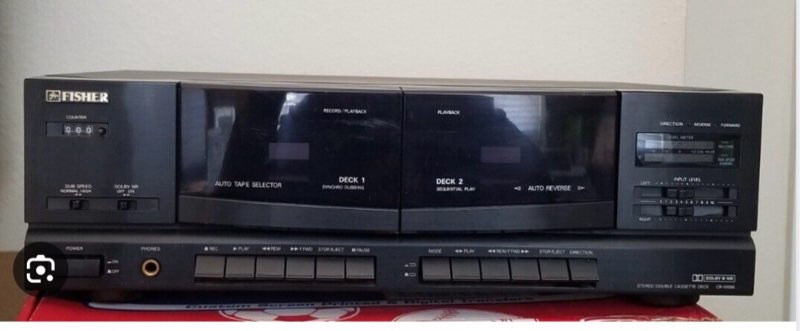 Fisher CR-W686 Dual Cassette Player/Recorder