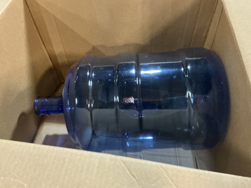 Condition photo showing Good Condition for New Wave Enviro BPA Free PET Bottle, 5-Gallon Capacity, Crown Top (cap not included), Designed for Durability with Integrated Handle