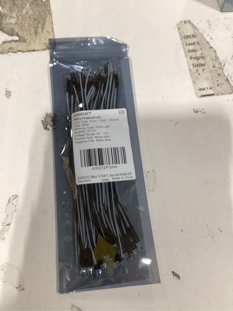 Condition photo showing Good Condition for Similar product YXQ 20cm LEDs Pre Wired Light DC3-6V Emitting Diodes Mini Single LED Bulbs Indicator Kit Mixed Colour,36pcs
