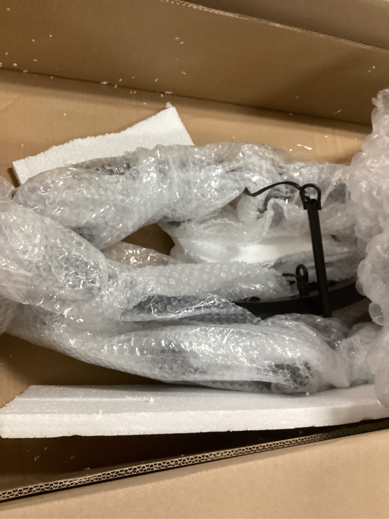 TESTOYS 2 Tier Black Wagon Wheel Chandelier, 40-Light 46-Inch Large Farmhouse Chandeliers Industrial