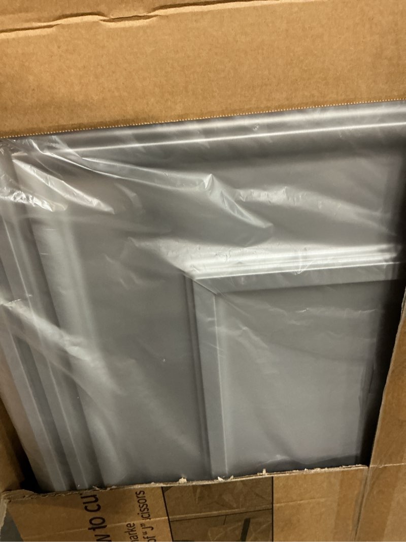 Condition photo showing New/Like New for art3d pvc ceiling tiles, 2'x2' plastic sheet in white (12-pack) 24"x24" white 1 12