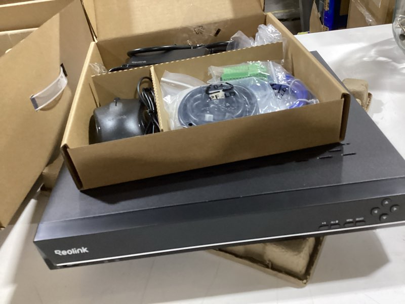 Condition photo showing As Is for REOLINK 8CH Network Video Recorder for Home Security Camera System, Only Work with 16MP/12MP/4K/8MP/5MP/4MP REOLINK PoE IP Camera, 24/7 Recording to Pre-Installed 2TB Hard Drive, RLN8-410 Black