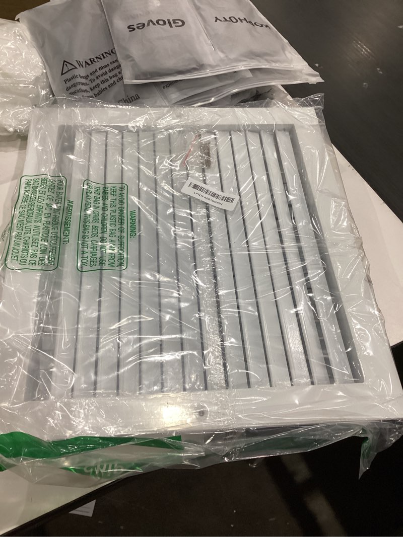 Condition photo showing Good Condition for 14"w X 12"h Aluminum Double Deflection Adjustable Air Supply HVAC Diffuser - Full Control Vertical/Horizontal Airflow Direction - Vent Duct Cover [Outer Dimensions: 15.6"w X 13.6"h]