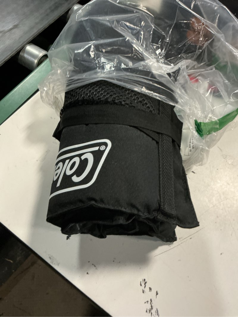 Condition photo showing Good Condition for coleman stadium seat, 2-pack, with built in storage and padded seat, easy to carry black 2 pack