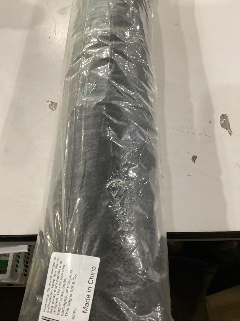 Condition photo showing New/Like New for ticonn 3ftx300ft weed barrier fabric heavy duty, 3.2oz landscape fabric for garden, yard, driveway, and vegetable cultivation (1pk) 1 3ft x 300ft