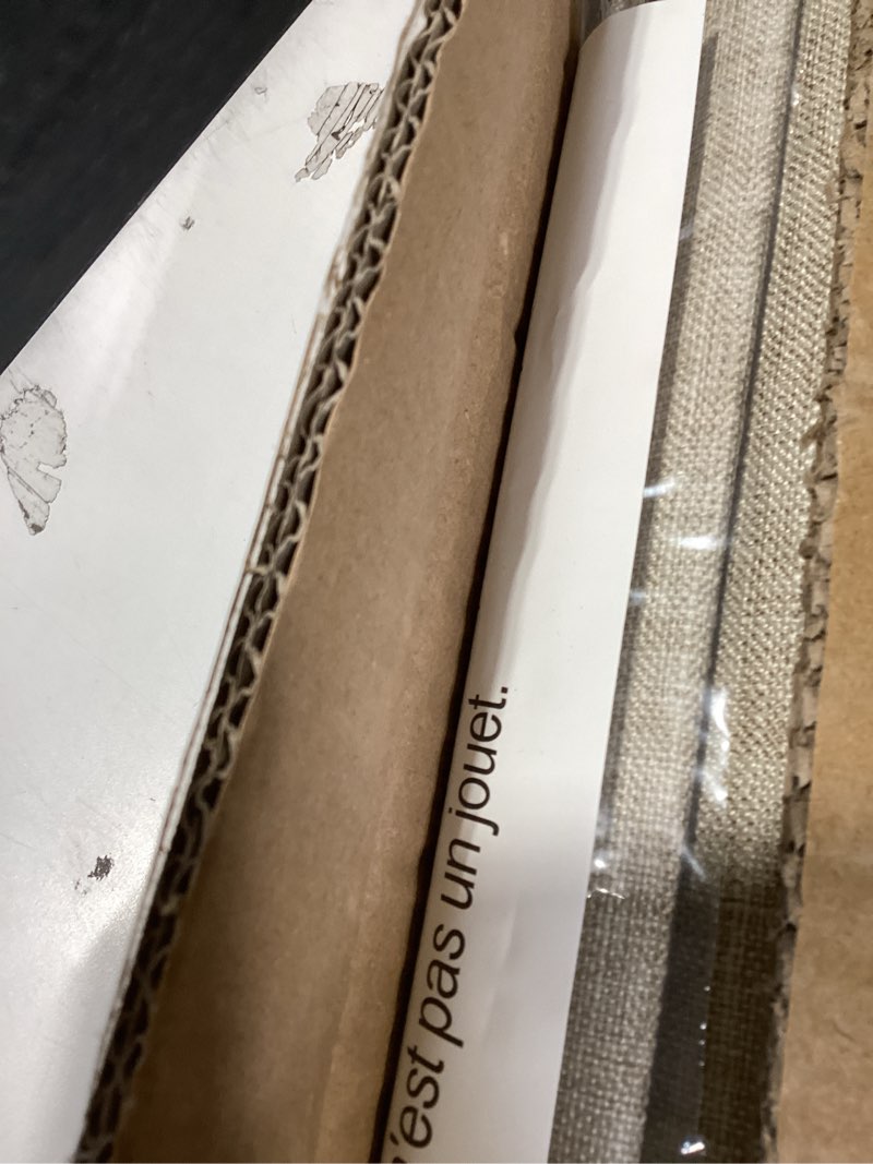 Condition photo showing New/Like New for lazblinds no tools no drill cordless roman shades for windows, blackout thermal insulated uv blocking window blinds, lightweight fabric blinds for indoor windows, 20" w x 60" h, blackout - beige beige 20" w × 60" h