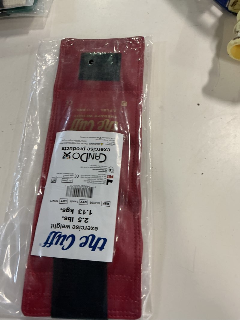 Condition photo showing Good Condition for The Cuff Original Adjustable Ankle and Wrist Weight for Yoga, Dance, Running, Cardio, Aerobics, Toning, and Physical Therapy. 2.5 lb Single