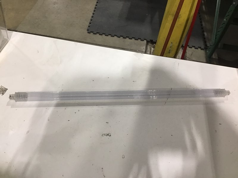 Condition photo showing Good Condition for IWIWE 24 Inch Clear Square Towel Bar Replacement Rod for Ceramic Holder - Spring Loaded Adjustable Plastic Towel Rod for Bathroom and Kitchen Porcelain Holders (Reliable Plastic)