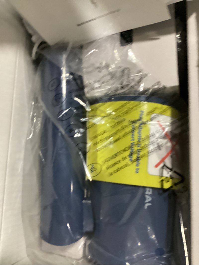 Condition photo showing New/Like New for beautural steamer for clothes, portable garment wrinkle remover, fast 30s heat-up, foldable and handheld, 120v only (not for 220v europe), blue