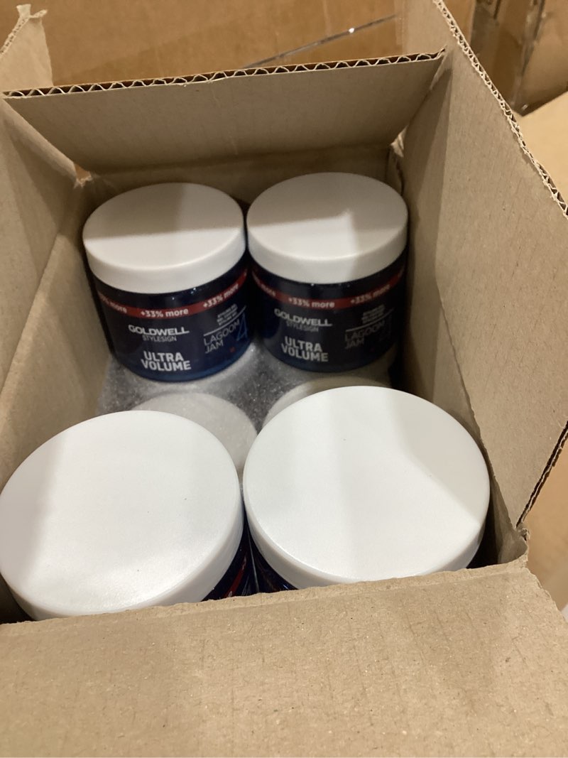 Condition photo showing Good Condition for goldwell style sign ultra volume lagoom jam 4 styling gel 200ml/6.8oz