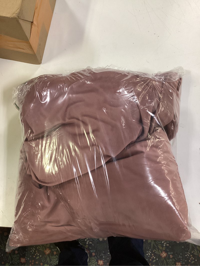 Condition photo showing Good Condition for RYB Home Soft Velvet Curtain for Home Decoration, Wild Rose Room Darkening Window Curtains & Drapes Thermal Insluated Noise Reuding Vertical Shade for Sliding Door Home Office, W52 x L90 inch, 2 Pcs 52"W x 90"L (Pack of 2) Wild Rose