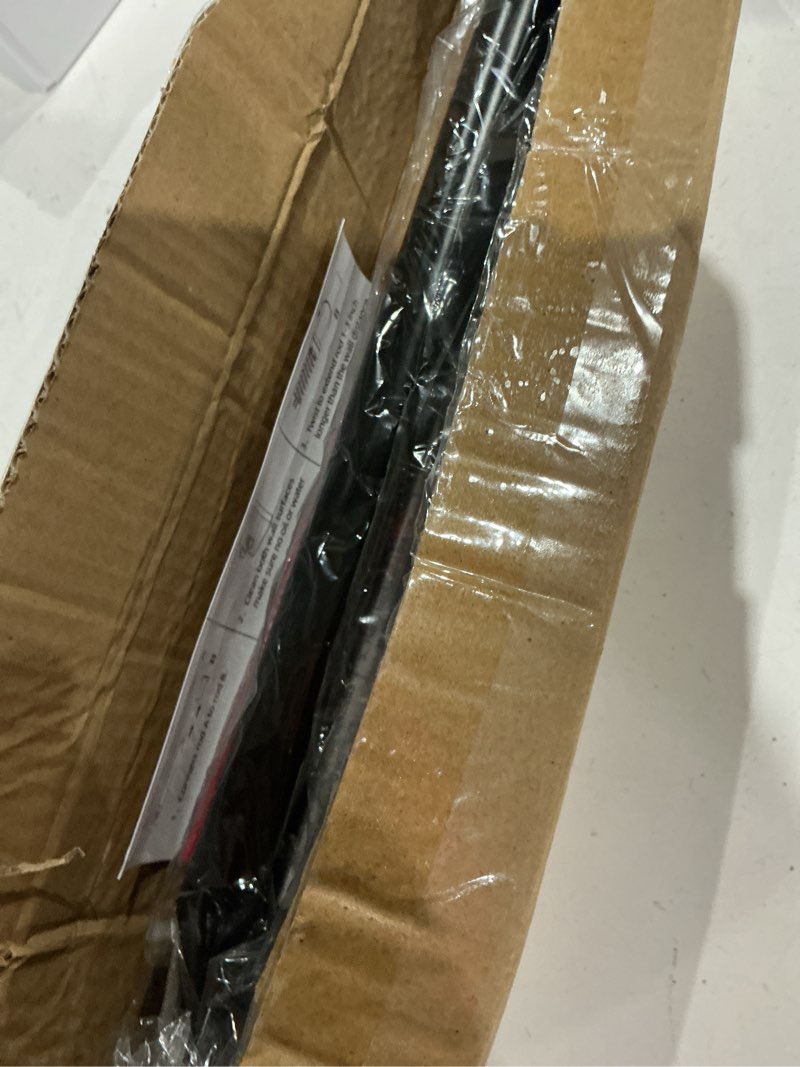 Condition photo showing Good Condition for corklatta black shower curtain rod 32 to 43 inch,1 inch diameter adjustable spring tension stainless steel telescoping rod,easy install,no rust 31-43 black