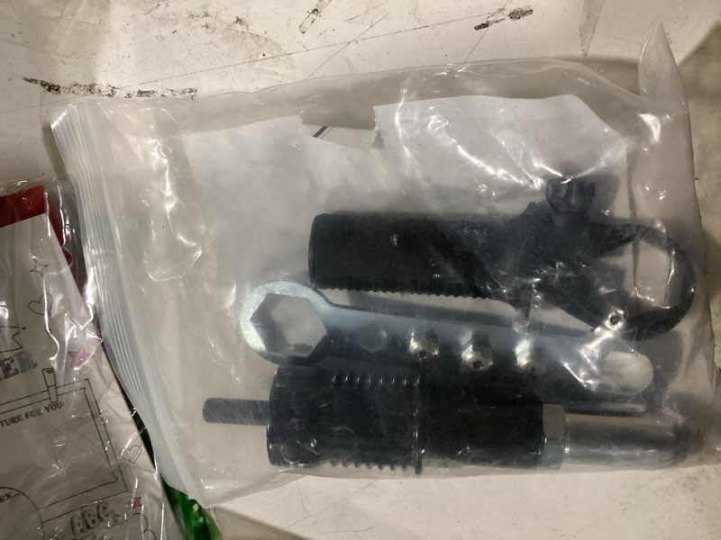 Condition photo showing New/Like New for pop rivet gun adapter kit, rivet drill attachment with 4 rivets heads 2.4mm/3.2mm/4.0mm/4.8mm, cordless electric drill riveter insert nut tool, cordless rivet gun power drill adaptor kit multicolor